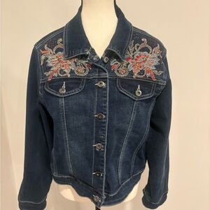 Reba Dark Blue Denim Jacket